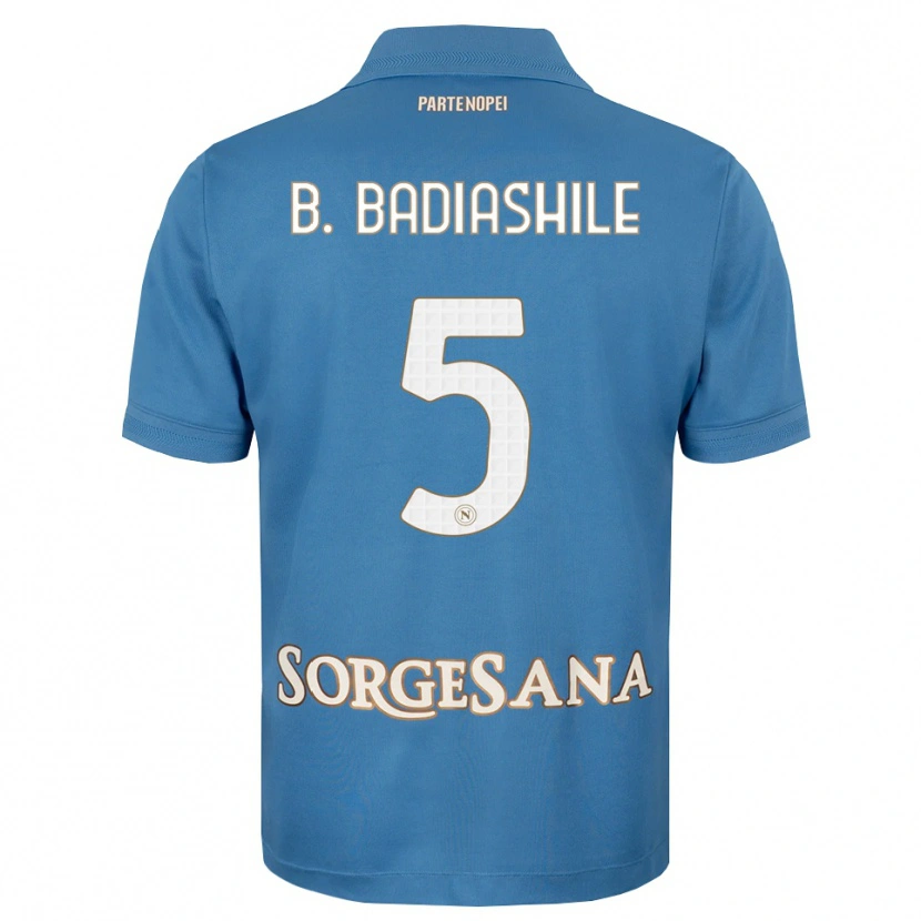 Danxen Women Benoît Badiashile #5 Haze Blue White Home Jersey 2026/27 T-Shirt
