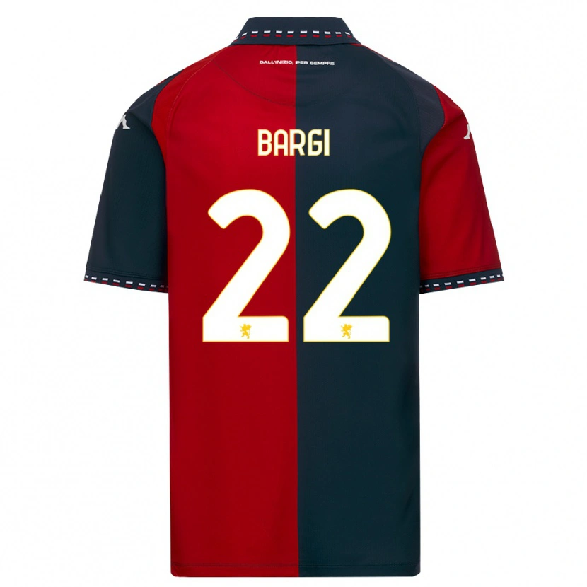 Danxen Women Caterina Bargi #22 Red Black White Home Jersey 2026/27 T-Shirt
