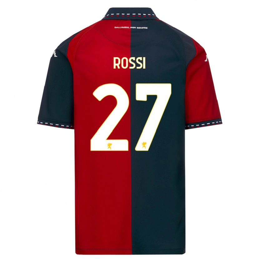 Danxen Women Lucrezia Rossi #27 Red Black White Home Jersey 2026/27 T-Shirt