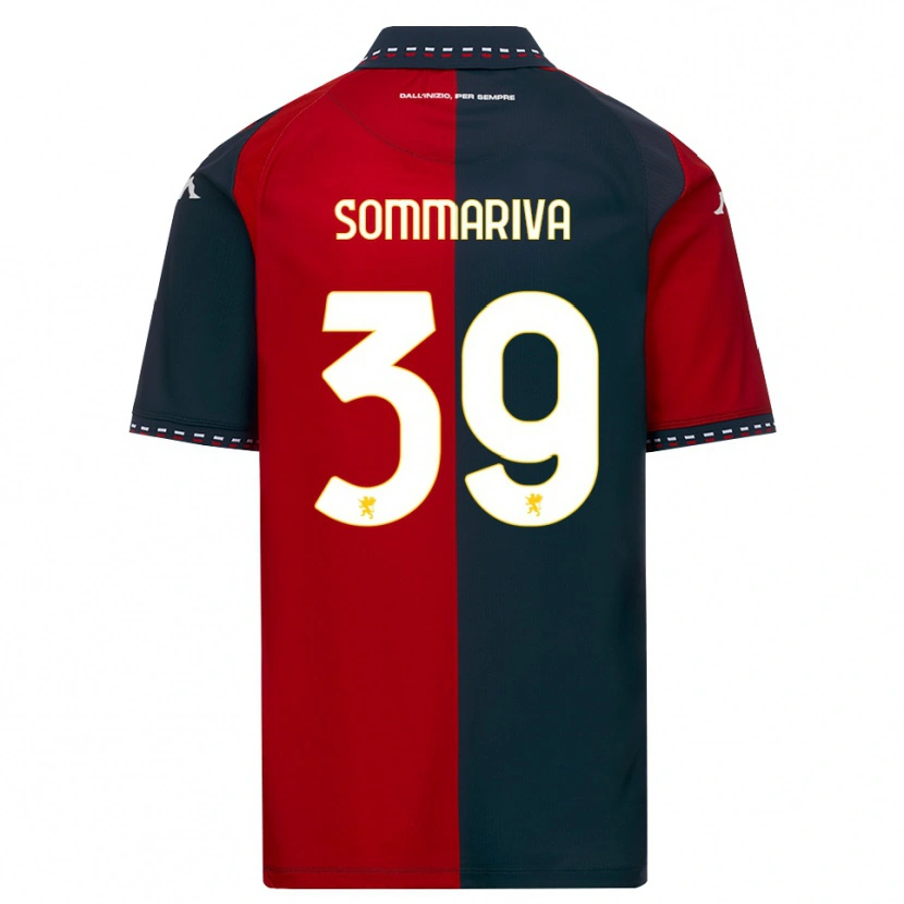 Danxen Women Daniele Sommariva #39 Red Black White Home Jersey 2026/27 T-Shirt