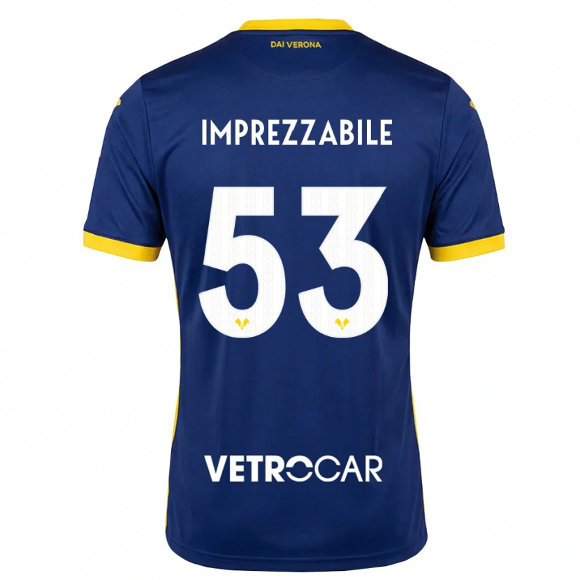 Danxen Women Francesca Imprezzabile #53 Royal Blue Yellow White Home Jersey 2026/27 T-Shirt