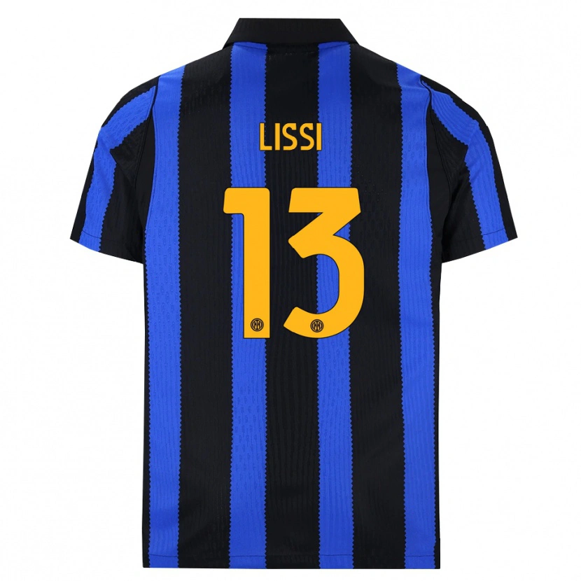 Danxen Women Thomas Lissi #13 Black Blue Yellow Home Jersey 2026/27 T-Shirt