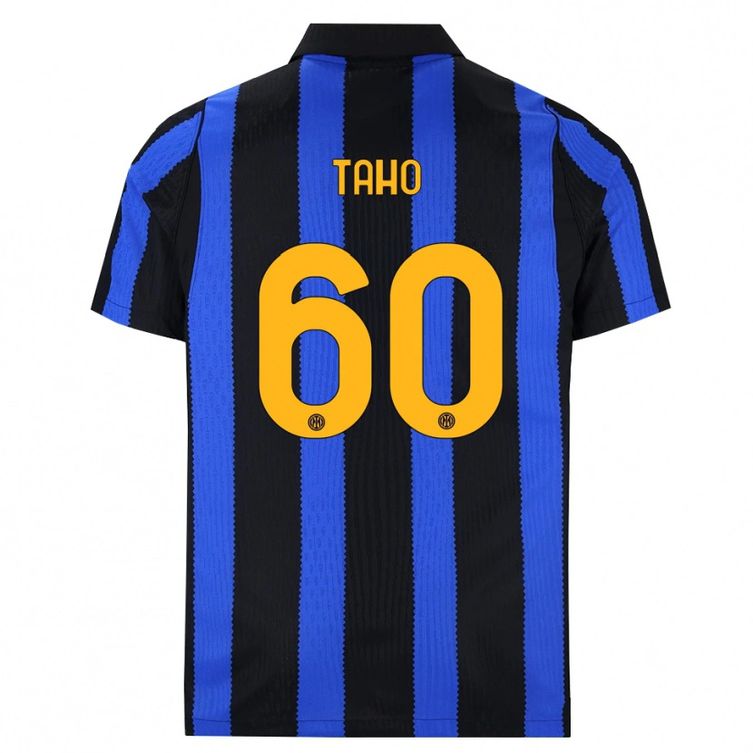 Danxen Women Alain Taho #60 Black Blue Yellow Home Jersey 2026/27 T-Shirt