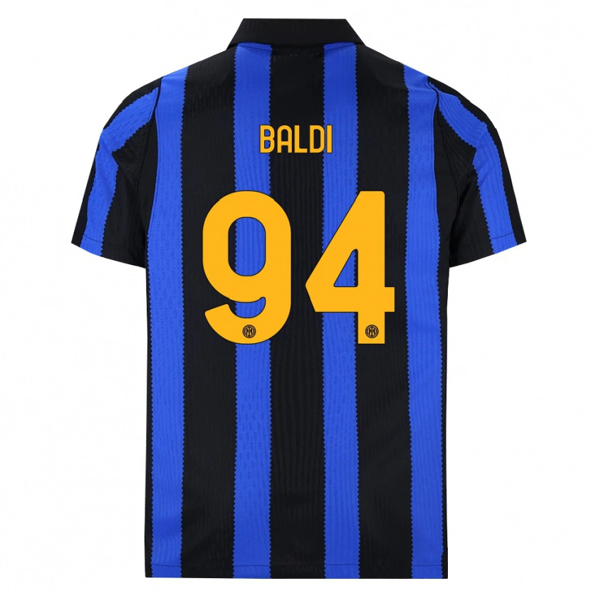 Danxen Women Rachele Baldi #94 Black Blue Yellow Home Jersey 2026/27 T-Shirt