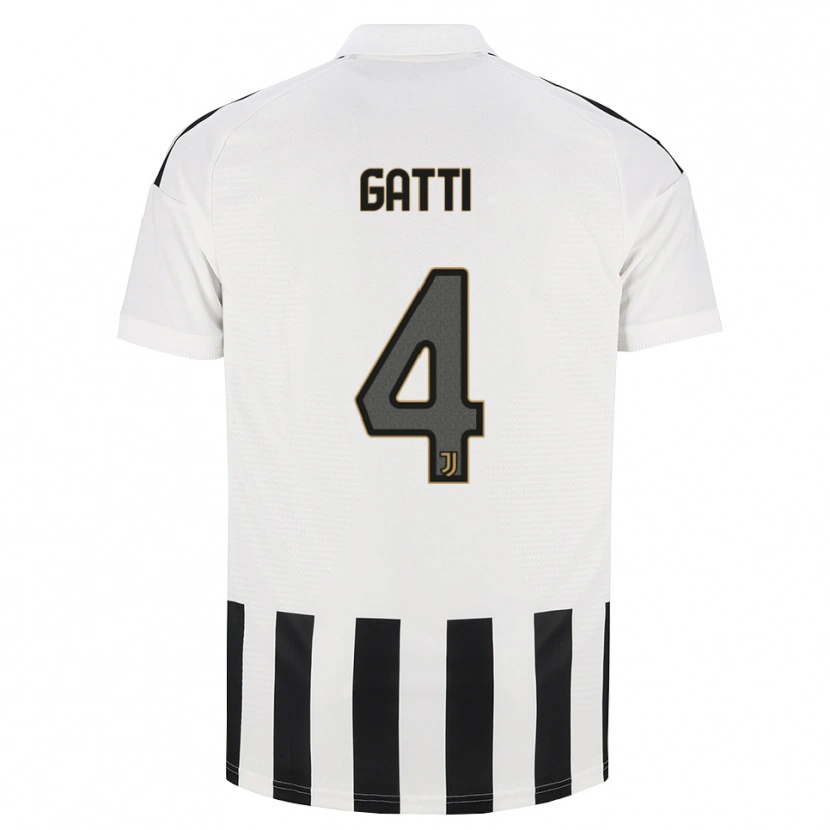 Danxen Women Federico Gatti #4 Black White Brown Home Jersey 2026/27 T-Shirt