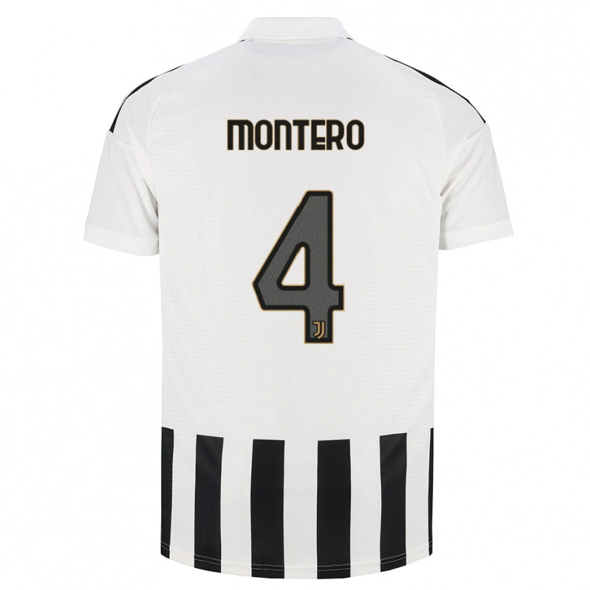 Danxen Women Alfonso Montero #4 Black White Brown Home Jersey 2026/27 T-Shirt