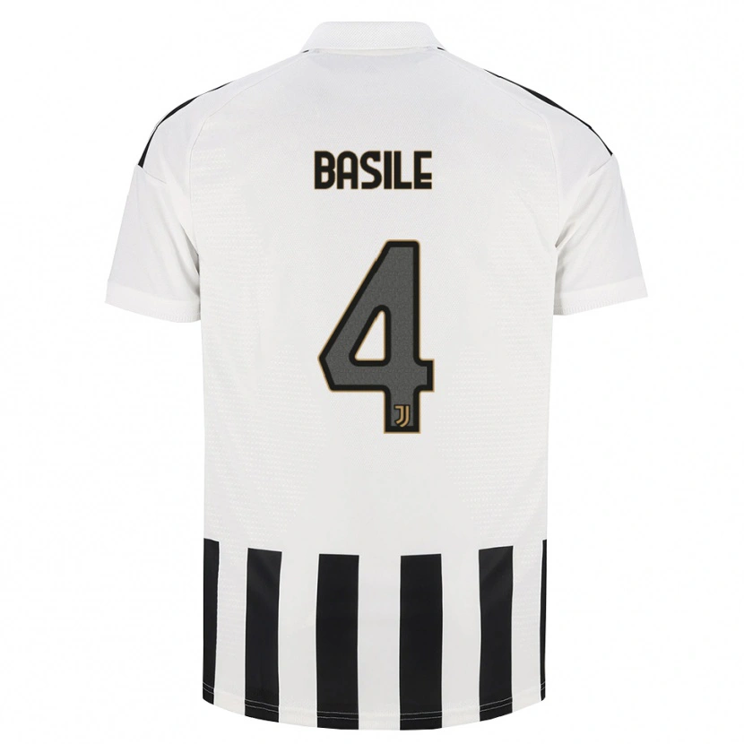 Danxen Women Piergiorgio Basile #4 Black White Brown Home Jersey 2026/27 T-Shirt