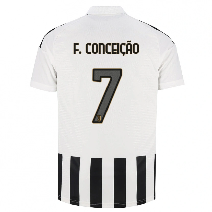 Danxen Women Francisco Conceição #7 Black White Brown Home Jersey 2026/27 T-Shirt