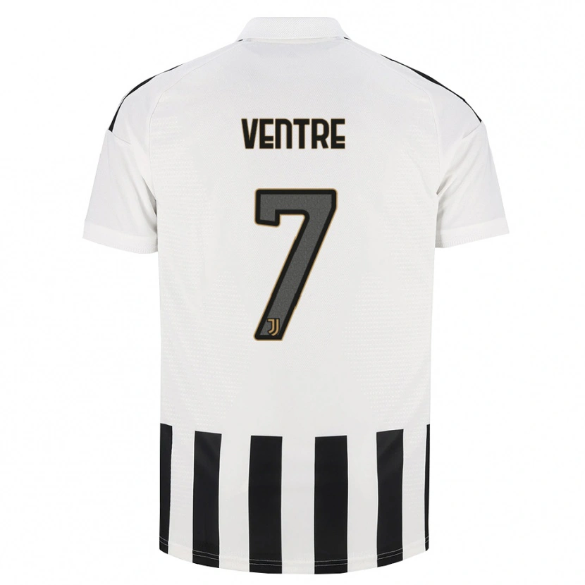 Danxen Women Alessandro Ventre #7 Black White Brown Home Jersey 2026/27 T-Shirt