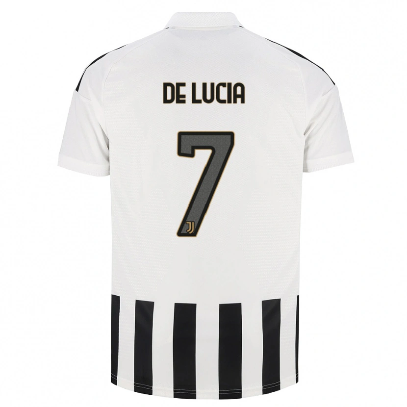Danxen Women Raffaele De Lucia #7 Black White Brown Home Jersey 2026/27 T-Shirt