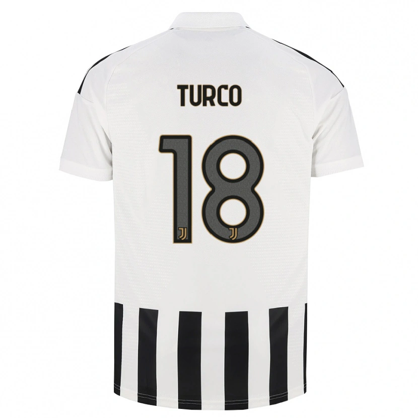 Danxen Women Nicolo Turco #18 Black White Brown Home Jersey 2026/27 T-Shirt