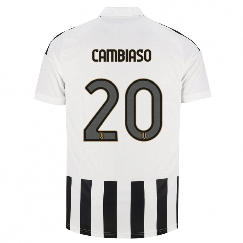 Danxen Women Andrea Cambiaso #20 Black White Brown Home Jersey 2026/27 T-Shirt