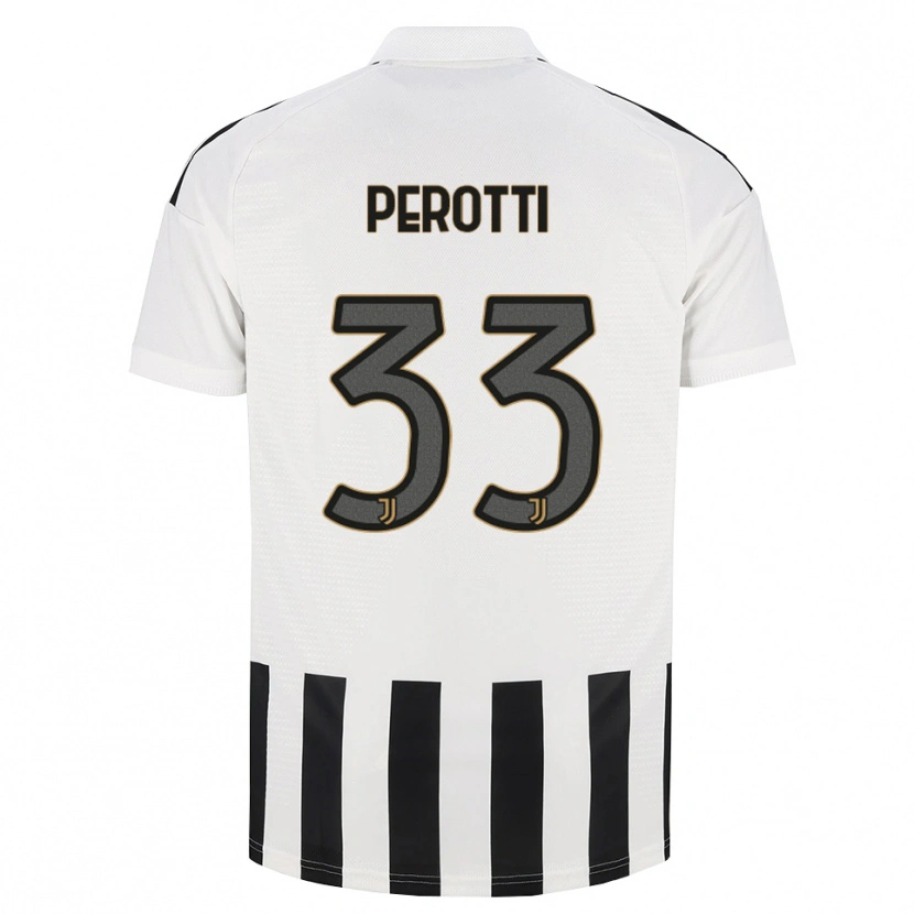 Danxen Women Clemente Perotti #33 Black White Brown Home Jersey 2026/27 T-Shirt