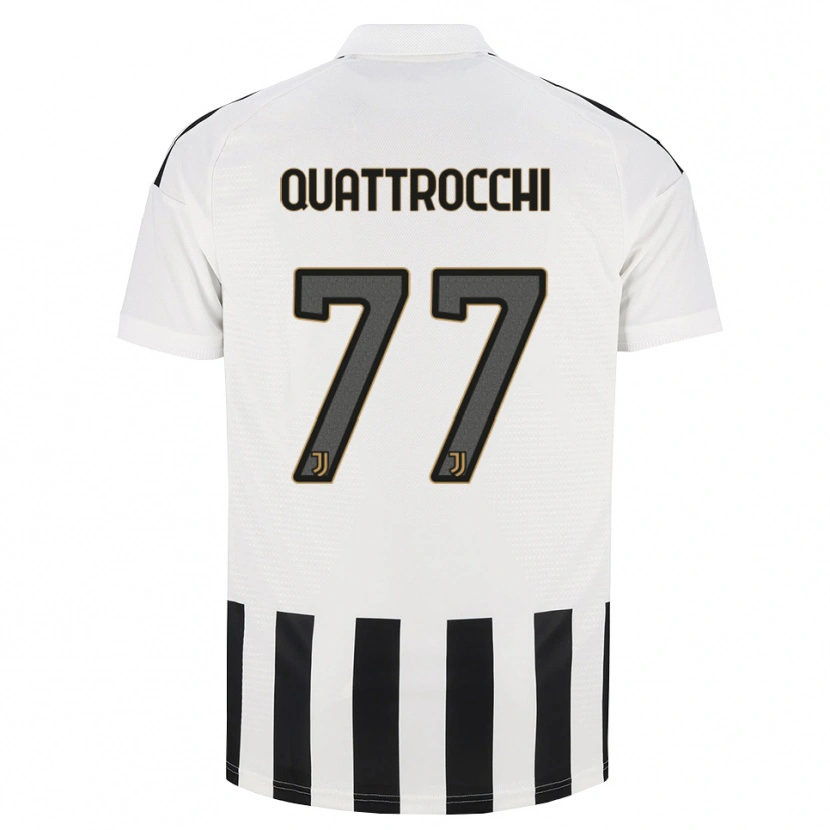Danxen Women Juan Ignacio Quattrocchi #77 Black White Brown Home Jersey 2026/27 T-Shirt