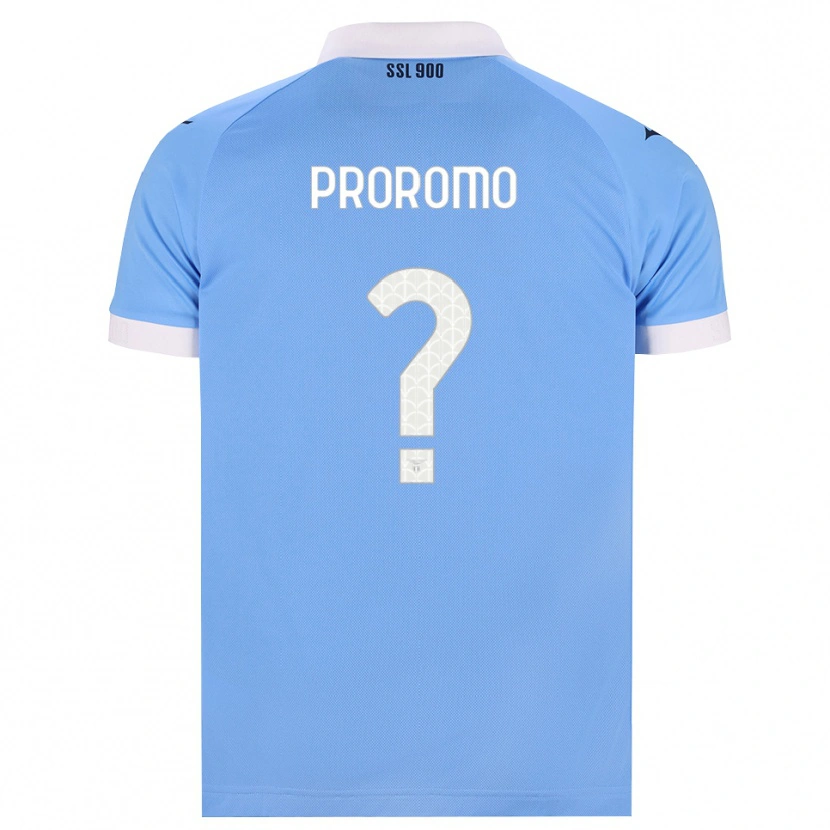 Danxen Women Tommaso Proromo #0 Sky Blue Black White Home Jersey 2026/27 T-Shirt