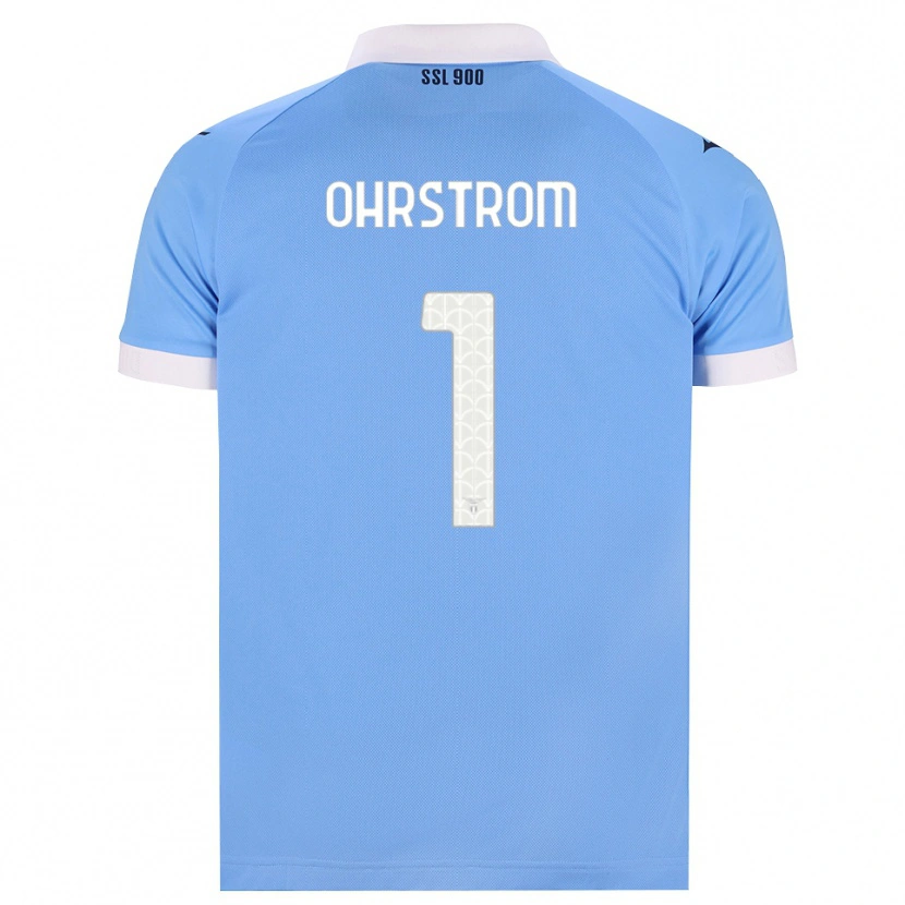 Danxen Women Stephanie Ohrstrom #1 Sky Blue Black White Home Jersey 2026/27 T-Shirt