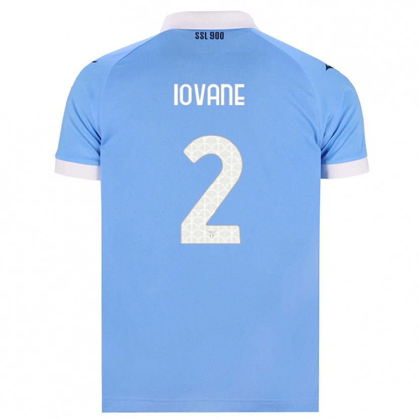 Danxen Women Matteo Iovane #2 Sky Blue Black White Home Jersey 2026/27 T-Shirt