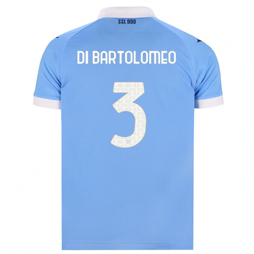 Danxen Women Damiano Di Bartolomeo #3 Sky Blue Black White Home Jersey 2026/27 T-Shirt