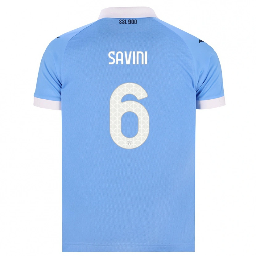Danxen Women Federica Savini #6 Sky Blue Black White Home Jersey 2026/27 T-Shirt