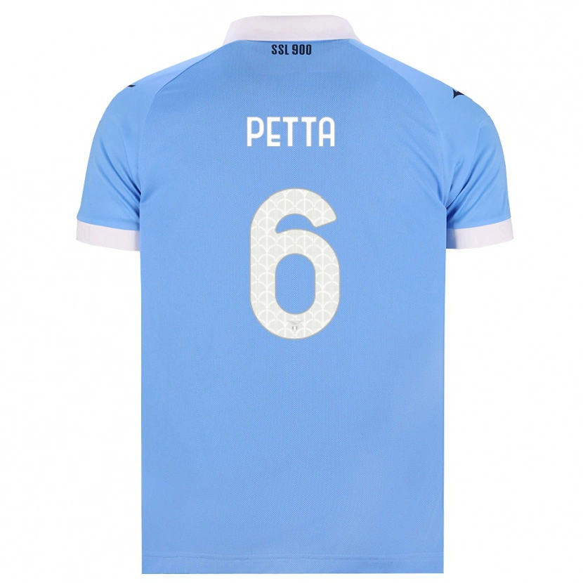 Danxen Women Andrea Petta #6 Sky Blue Black White Home Jersey 2026/27 T-Shirt