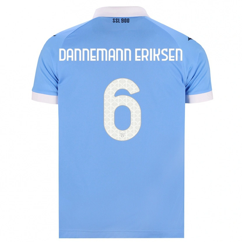 Danxen Women Louise Dannemann Eriksen #6 Sky Blue Black White Home Jersey 2026/27 T-Shirt