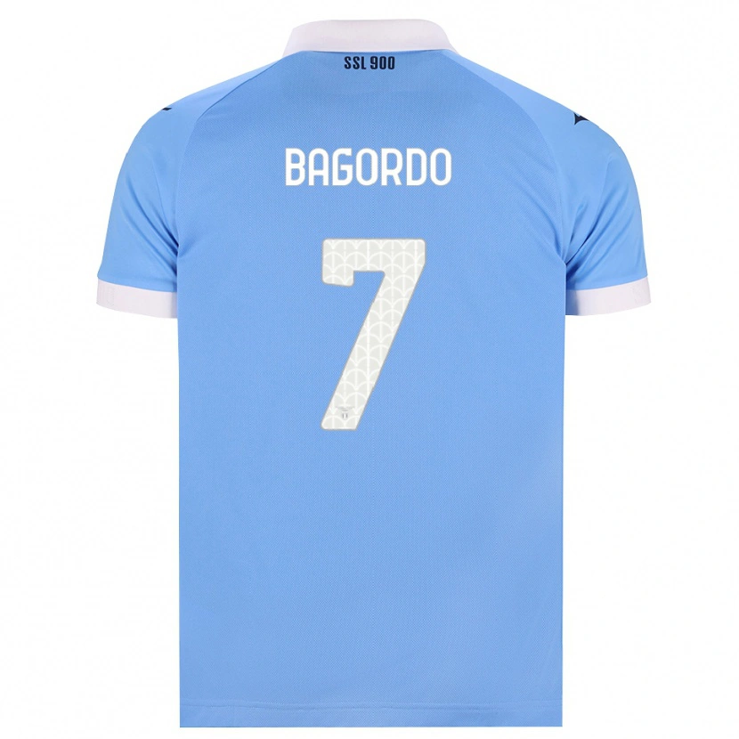 Danxen Women Cristian Bagordo #7 Sky Blue Black White Home Jersey 2026/27 T-Shirt
