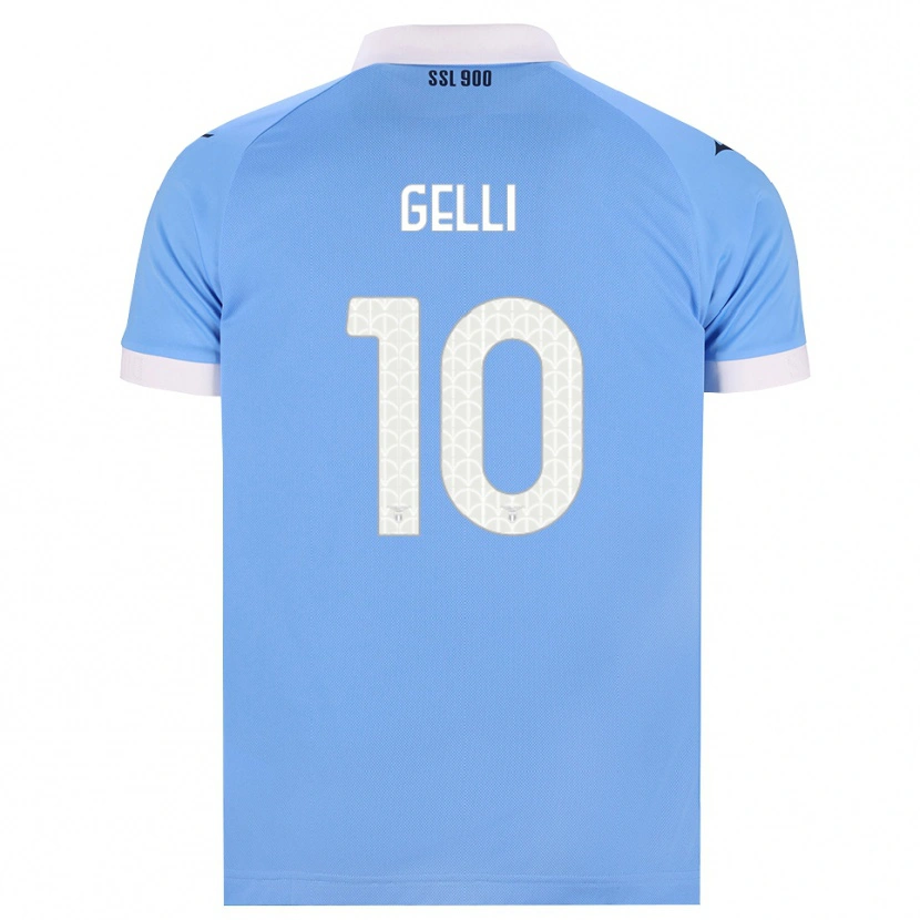 Danxen Women Valerio Gelli #10 Sky Blue Black White Home Jersey 2026/27 T-Shirt