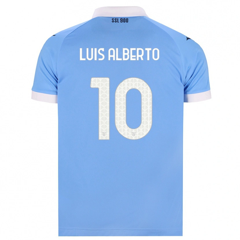 Danxen Women Luis Alberto #10 Sky Blue Black White Home Jersey 2026/27 T-Shirt