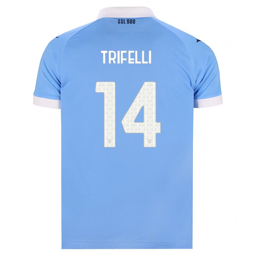 Danxen Women Cristiano Trifelli #14 Sky Blue Black White Home Jersey 2026/27 T-Shirt