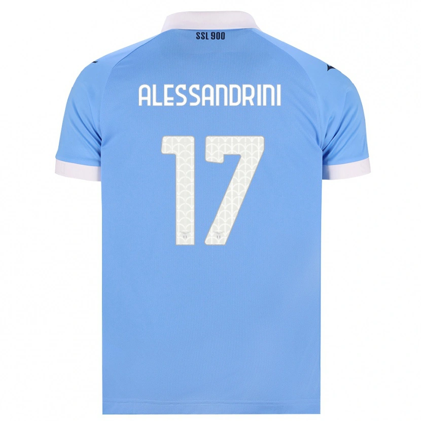 Danxen Women Fabrizio Alessandrini #17 Sky Blue Black White Home Jersey 2026/27 T-Shirt