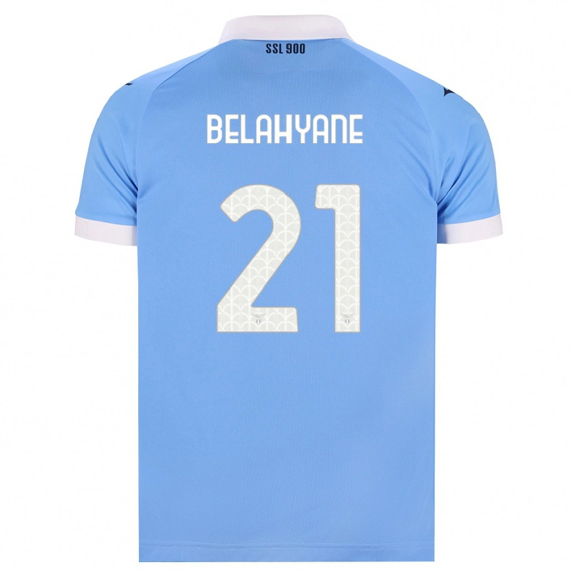Danxen Women Reda Belahyane #21 Sky Blue Black White Home Jersey 2026/27 T-Shirt
