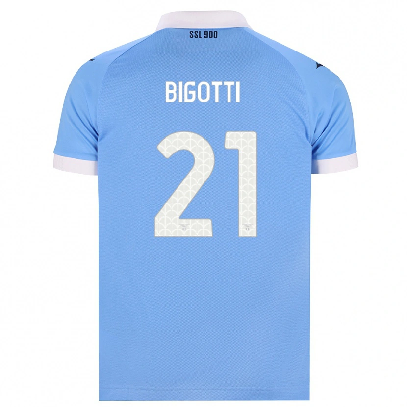 Danxen Women Massimo Bigotti #21 Sky Blue Black White Home Jersey 2026/27 T-Shirt
