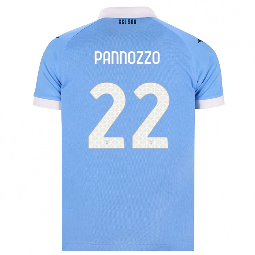 Danxen Women Nicolò Pannozzo #22 Sky Blue Black White Home Jersey 2026/27 T-Shirt