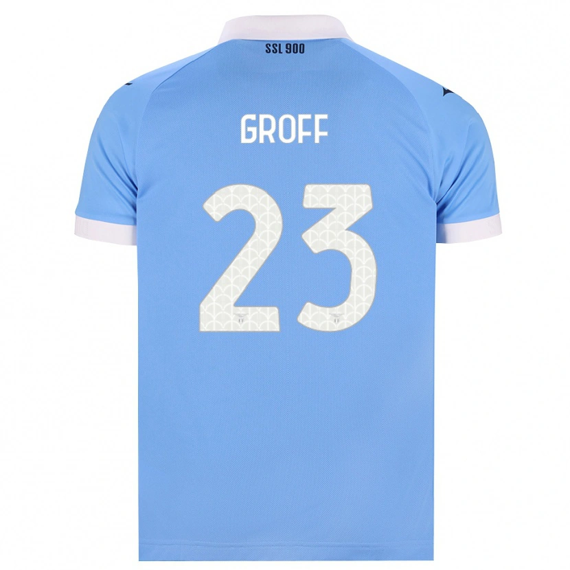 Danxen Women Chiara Groff #23 Sky Blue Black White Home Jersey 2026/27 T-Shirt