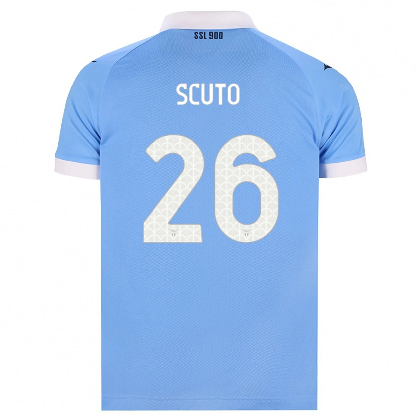 Danxen Women Leonardo Scuto #26 Sky Blue Black White Home Jersey 2026/27 T-Shirt