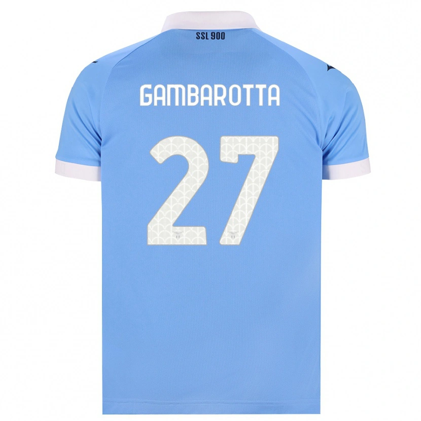 Danxen Women Margot Gambarotta #27 Sky Blue Black White Home Jersey 2026/27 T-Shirt