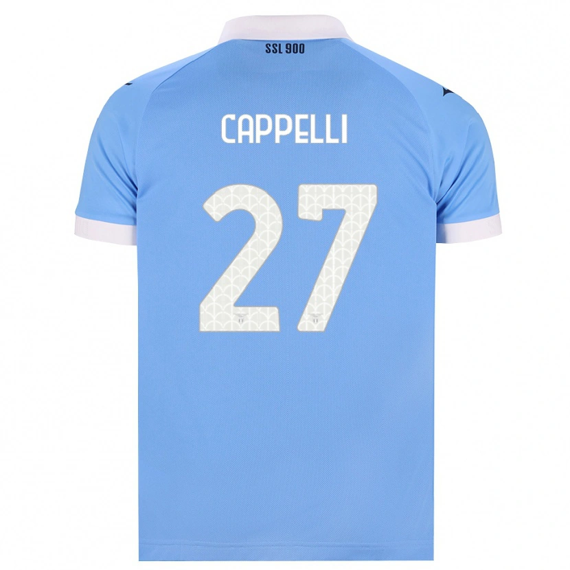 Danxen Women Tommaso Cappelli #27 Sky Blue Black White Home Jersey 2026/27 T-Shirt