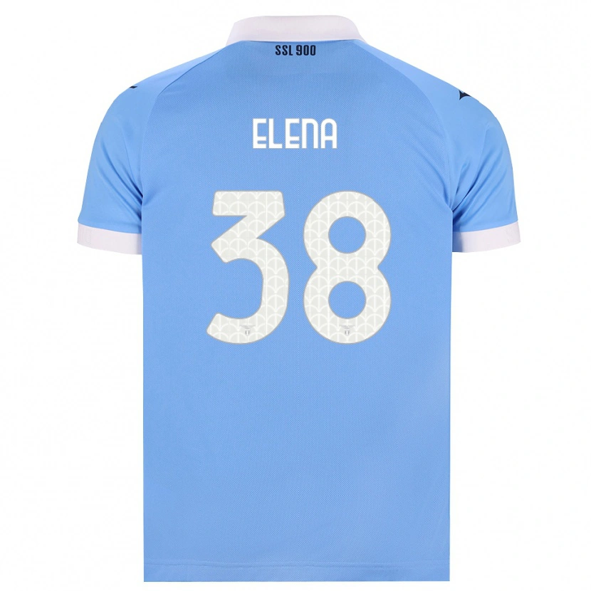 Danxen Women Michele Elena #38 Sky Blue Black White Home Jersey 2026/27 T-Shirt