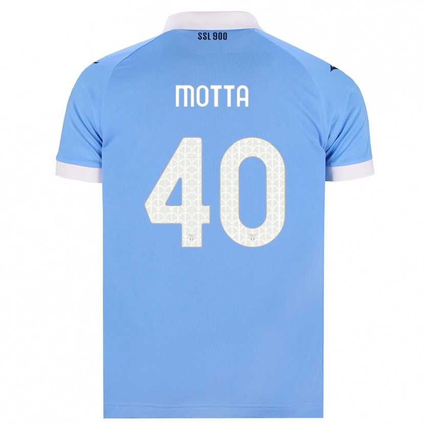 Danxen Women Edoardo Motta #40 Sky Blue Black White Home Jersey 2026/27 T-Shirt
