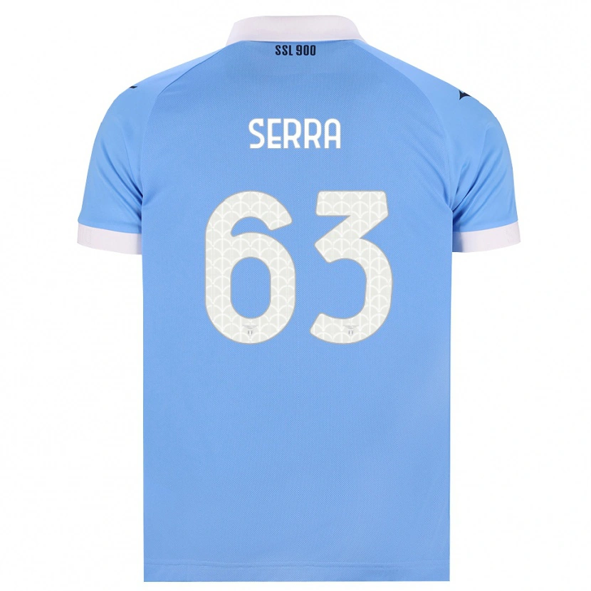 Danxen Women Federico Serra #63 Sky Blue Black White Home Jersey 2026/27 T-Shirt