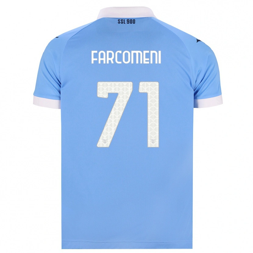Danxen Women Valerio Farcomeni #71 Sky Blue Black White Home Jersey 2026/27 T-Shirt