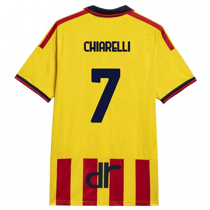 Danxen Women Donato Chiarelli #7 Yellow Red Home Jersey 2026/27 T-Shirt