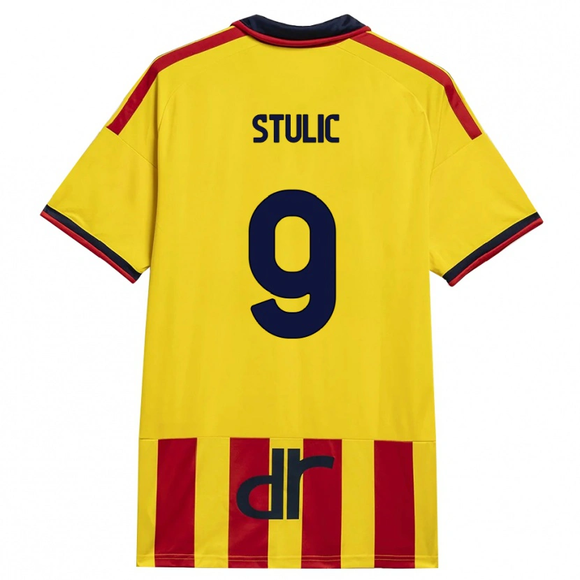 Danxen Women Nikola Stulic #9 Yellow Red Home Jersey 2026/27 T-Shirt