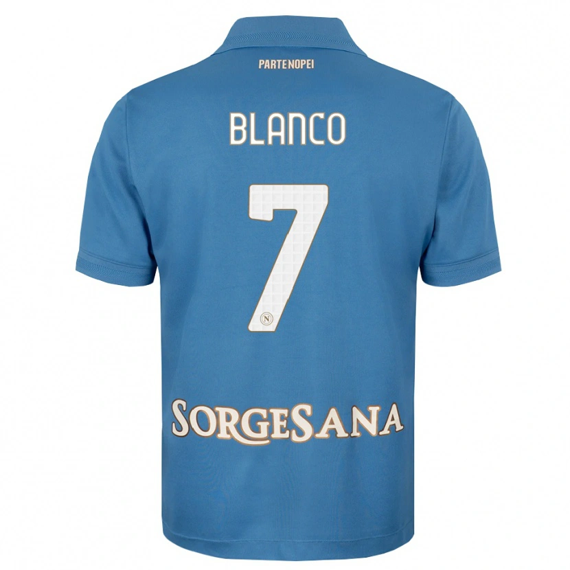 Danxen Women Gimena Blanco #7 Haze Blue White Home Jersey 2026/27 T-Shirt