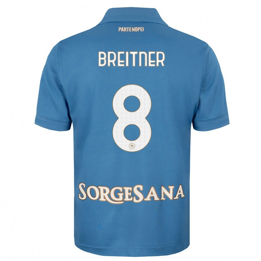 Danxen Women Stephanie Breitner #8 Haze Blue White Home Jersey 2026/27 T-Shirt