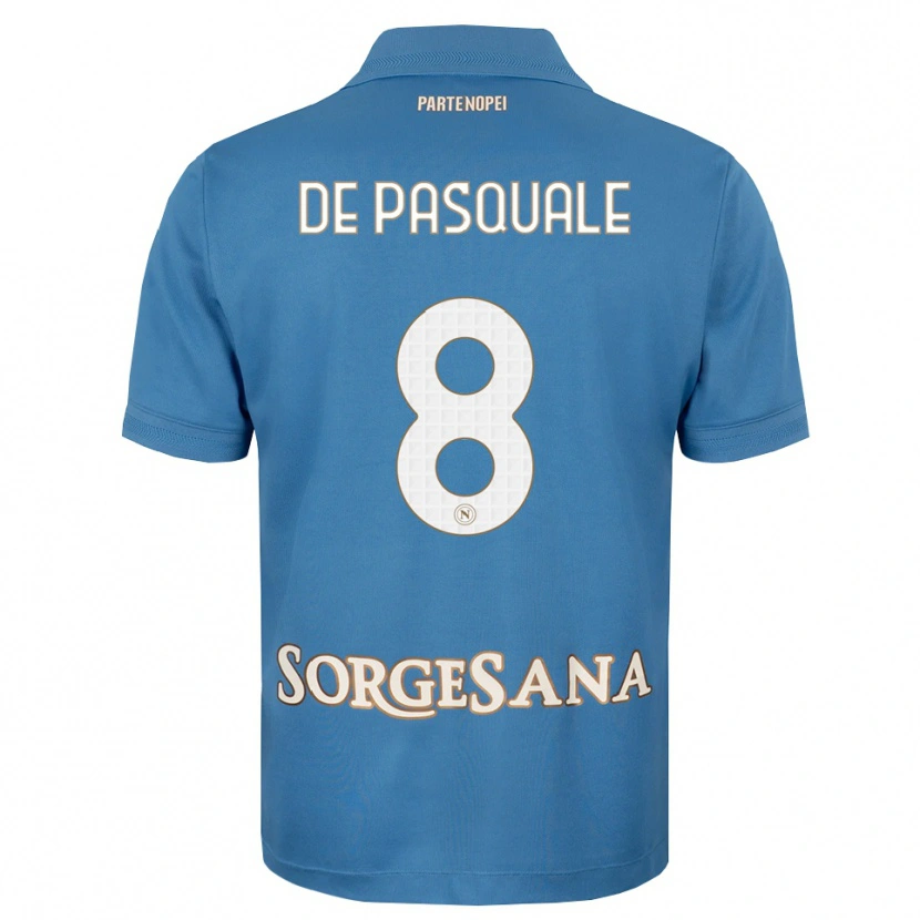 Danxen Women Dylan De Pasquale #8 Haze Blue White Home Jersey 2026/27 T-Shirt