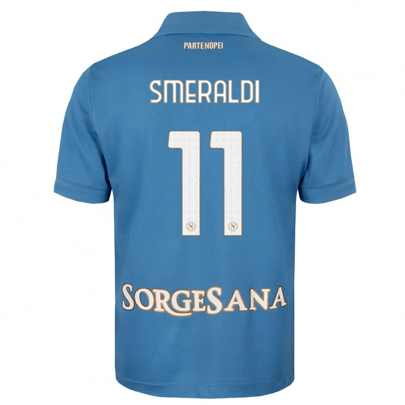 Danxen Women Andrea Smeraldi #11 Haze Blue White Home Jersey 2026/27 T-Shirt