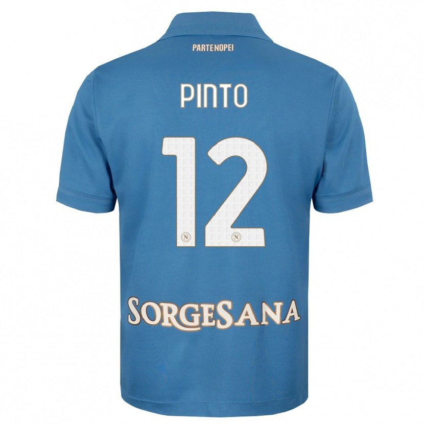 Danxen Women Ciro Pinto #12 Haze Blue White Home Jersey 2026/27 T-Shirt