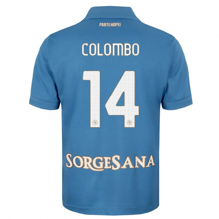 Danxen Women Sofia Colombo #14 Haze Blue White Home Jersey 2026/27 T-Shirt