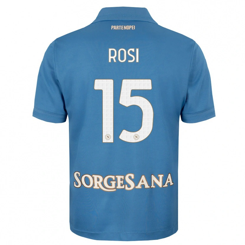 Danxen Women Pasquale Rosi #15 Haze Blue White Home Jersey 2026/27 T-Shirt